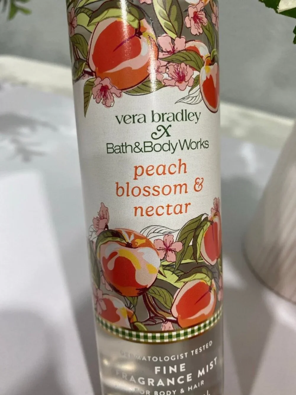 “Peach Blossom & Nectar” BBW Vera Bradley New Full Size 4-Pc Body Care Set - Picture 2 of 12